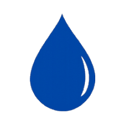 Water droplet from the FNOCC logo