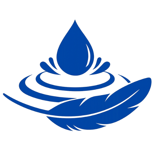 FNOCC logo: a feather, a water droplet, and ripples